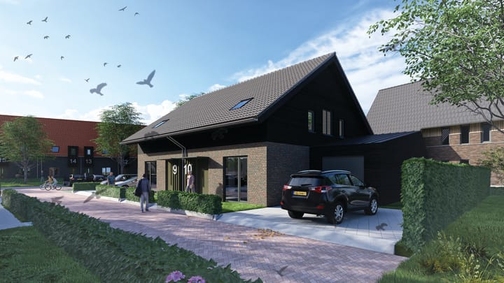 Levensloopbestendige twee-onder-een-kapwoni (Bouwnr. 10)