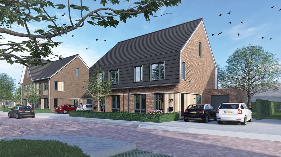 Foto 1 van Twee-onder-een-kapwoning (Bouwnr. 38)