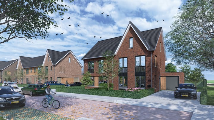 Foto 1 van Twee-onder-een-kapwoning (Bouwnr. 64)