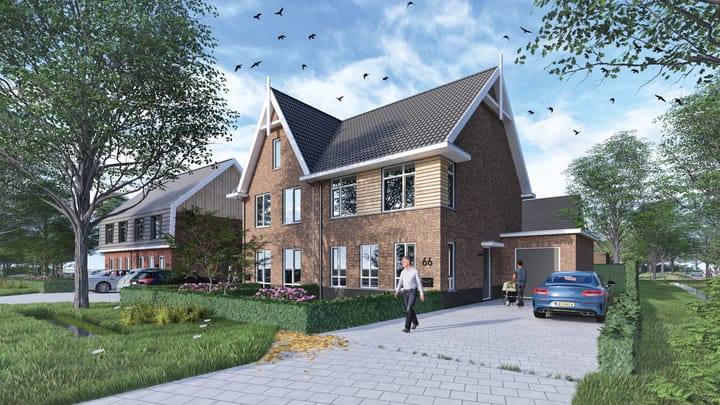 Photo 1 of Twee-onder-een-kapwoning (Bouwnr. 66)