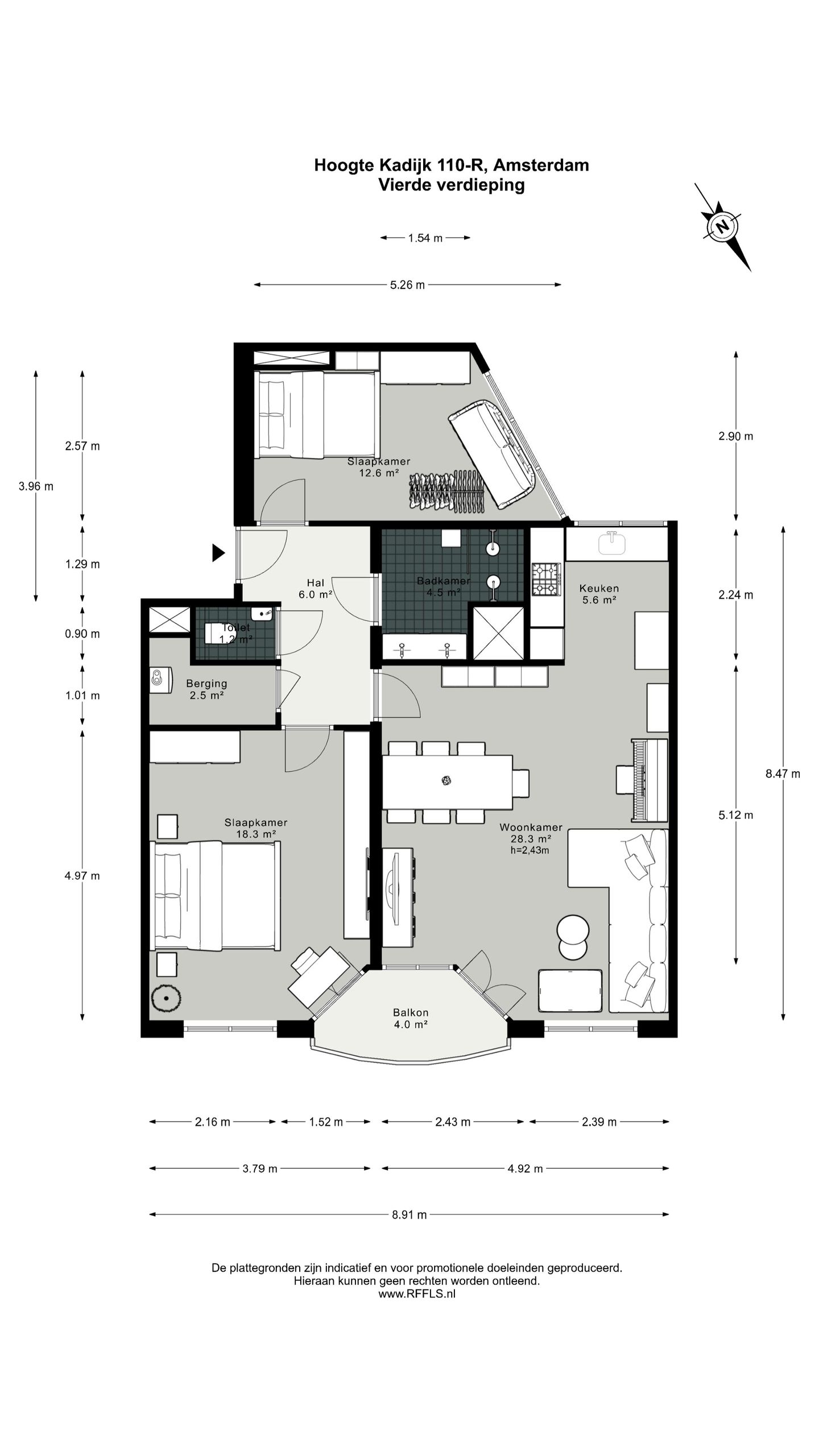 Foto 35 van Hoogte Kadijk 110-R