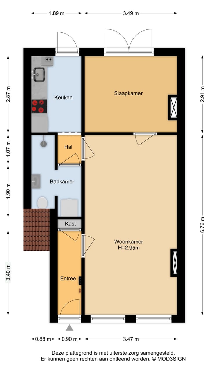 Foto 28 van Wouwermanstraat 21-ZW