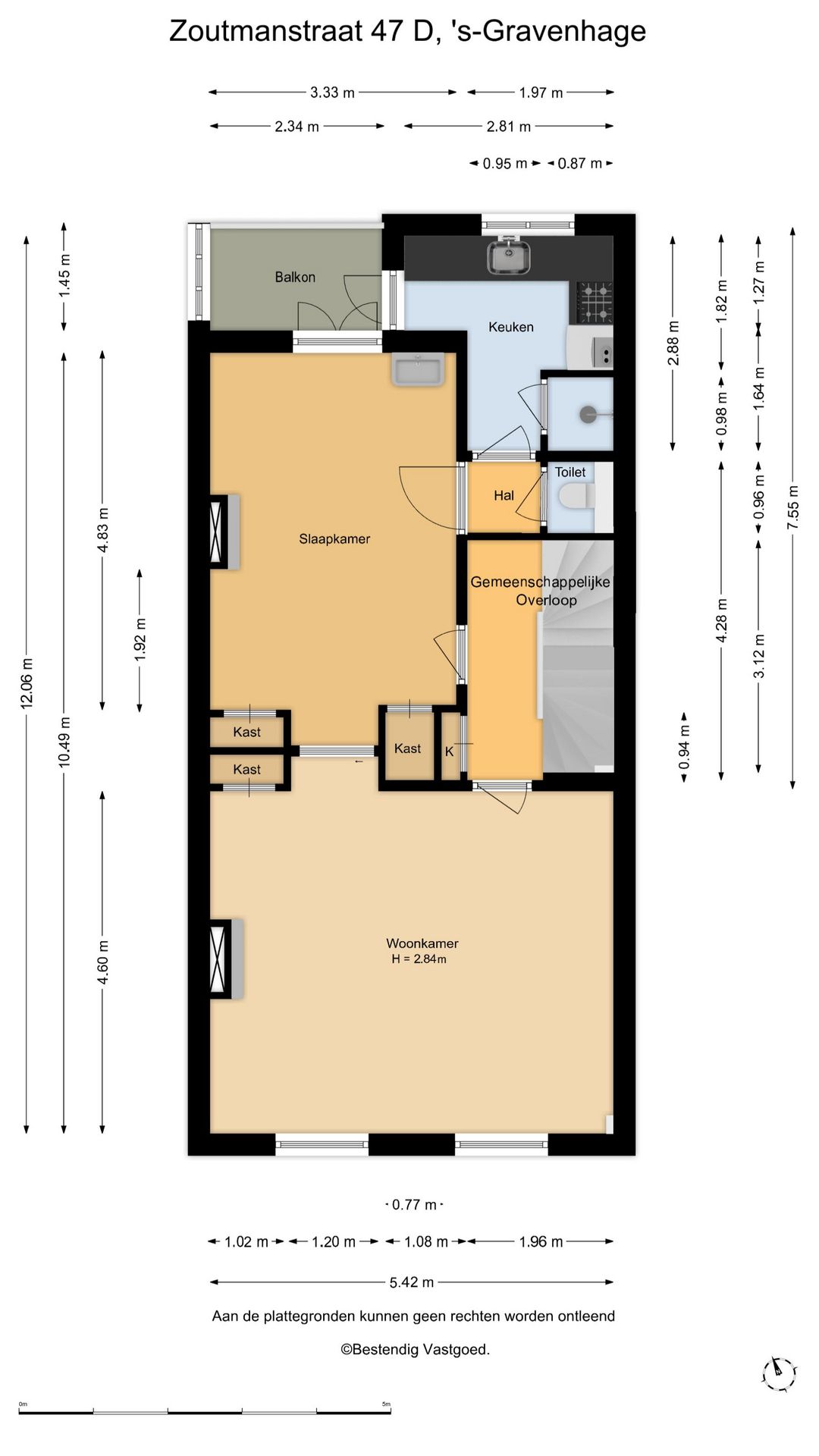 Foto 25 van Zoutmanstraat 47-D