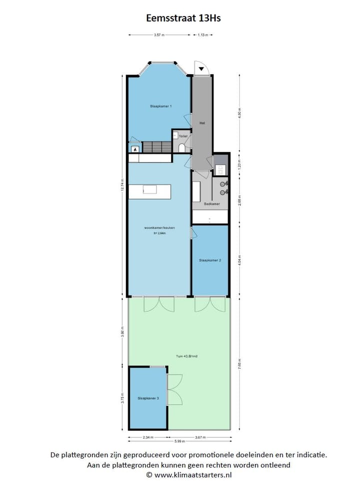Foto 34 van Eemsstraat 13-H