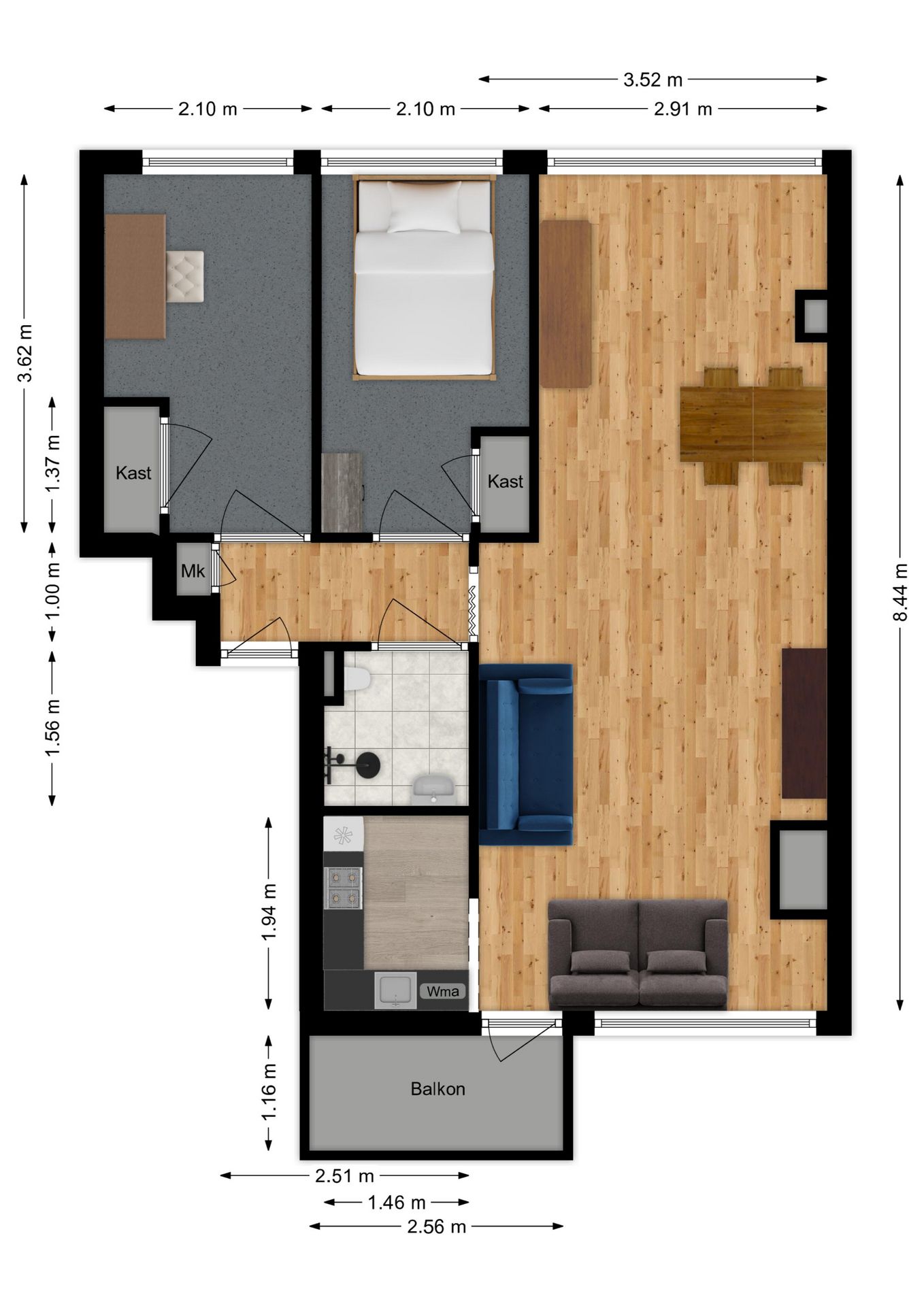 Foto 27 van Walchersestraat 12-C