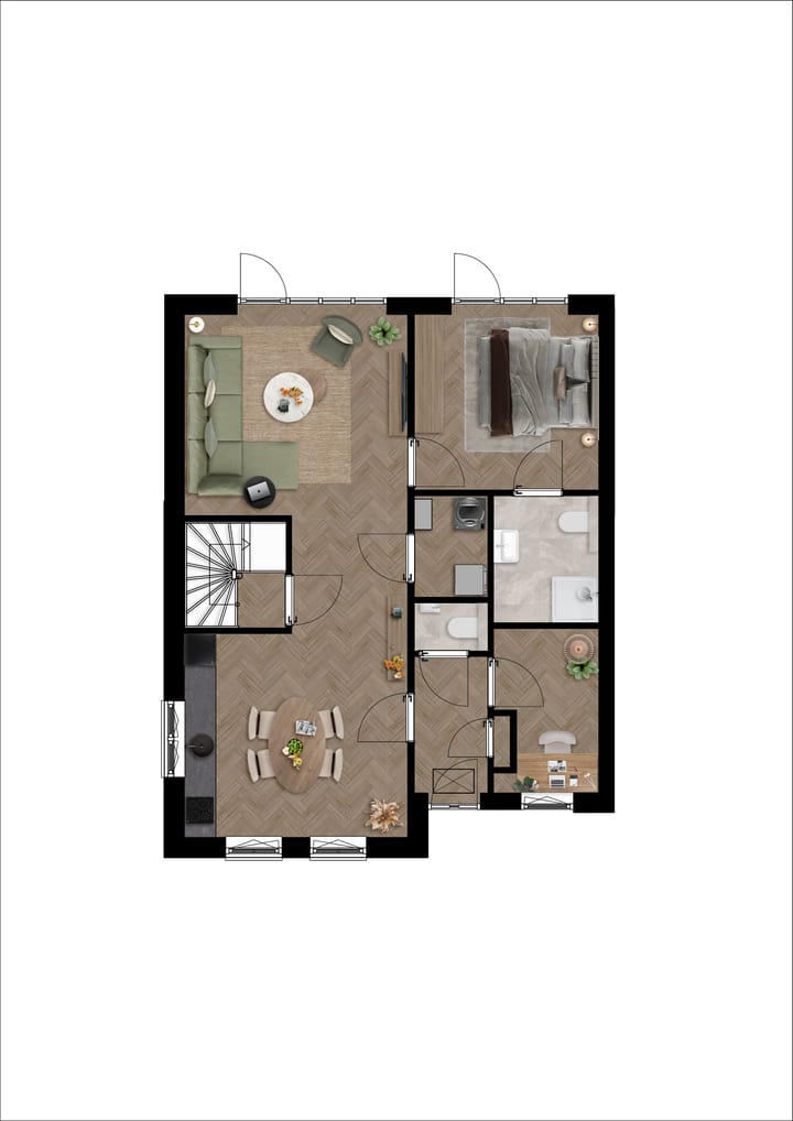 Photo 5 of De Lelie hoekwoning (Bouwnr. 005)