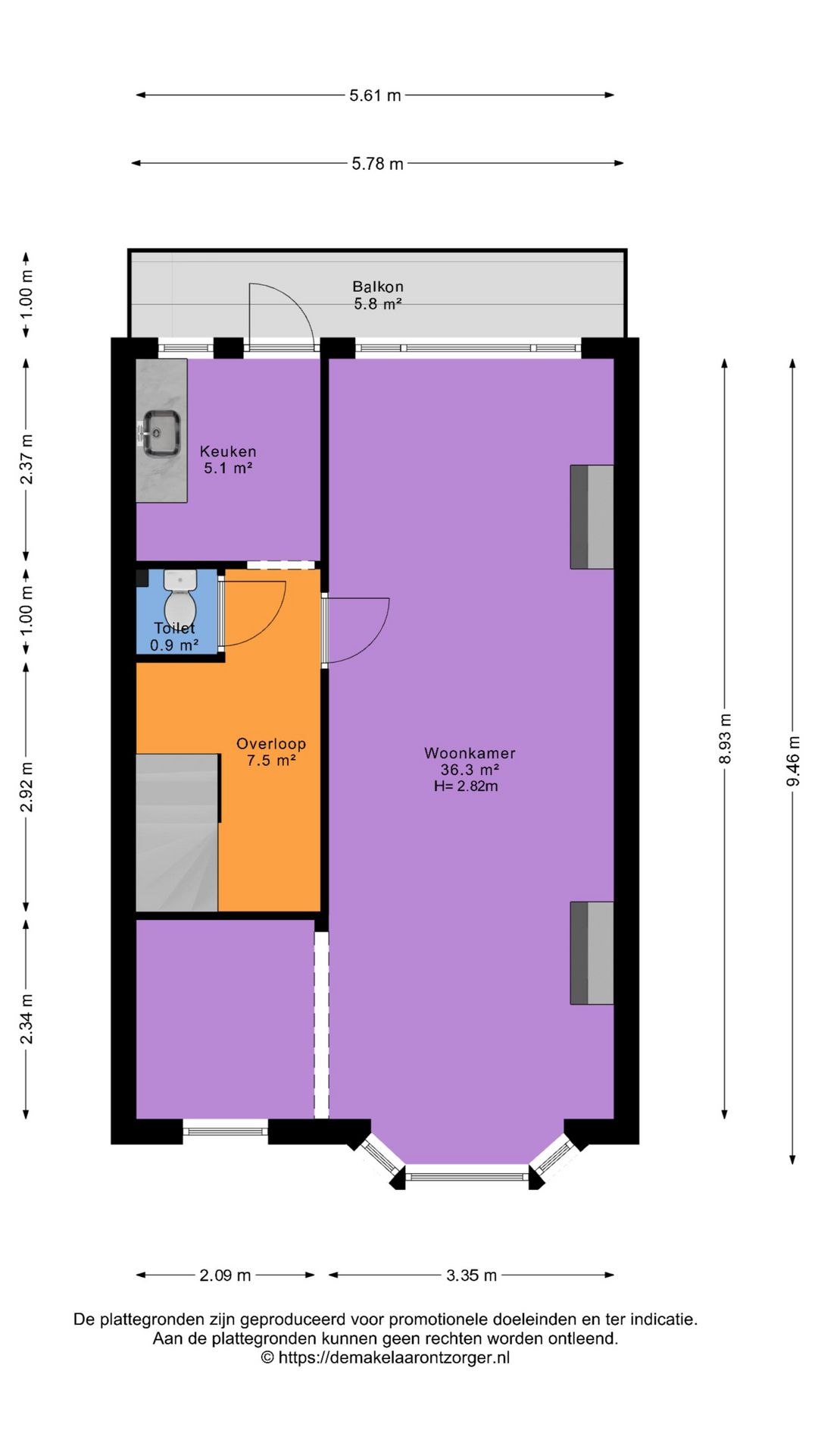 Foto 45 van J.C. Kapteynlaan 45-A