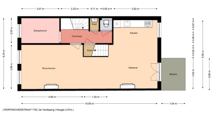 Foto 38 van De Perponcherstraat 71-A