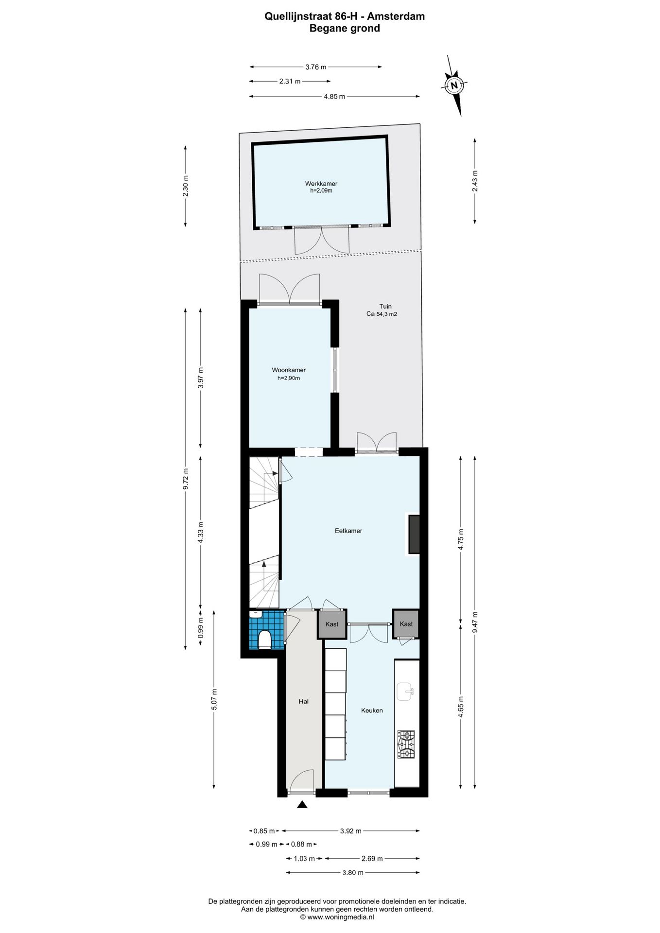 Foto 33 van Quellijnstraat 86-H