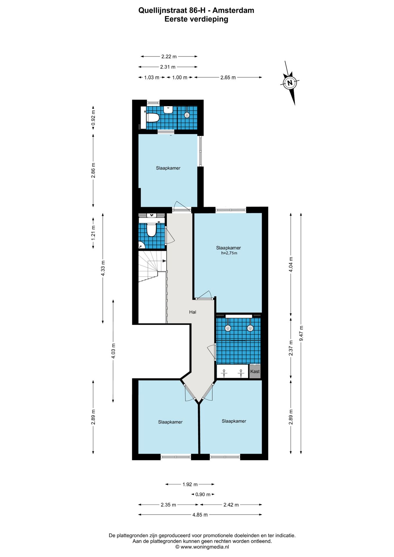 Foto 34 van Quellijnstraat 86-H