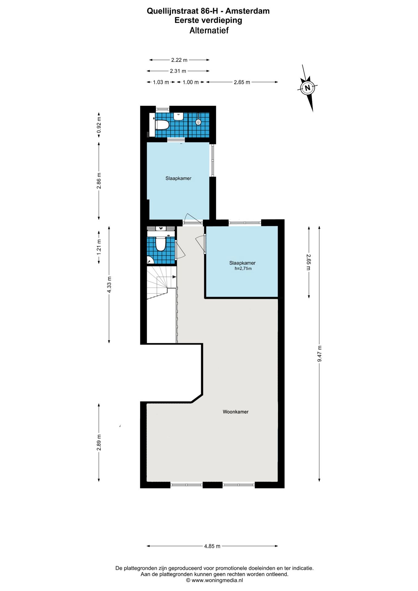 Foto 36 van Quellijnstraat 86-H