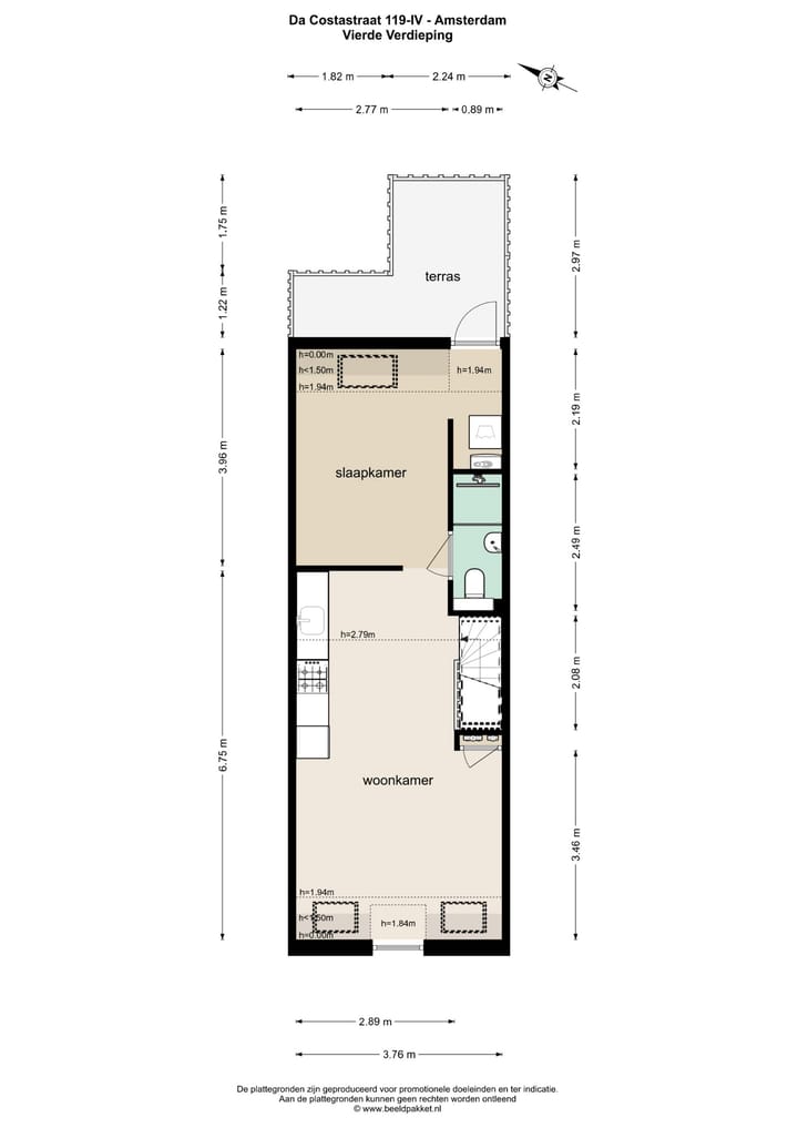 Foto 31 van Da Costastraat 119-4