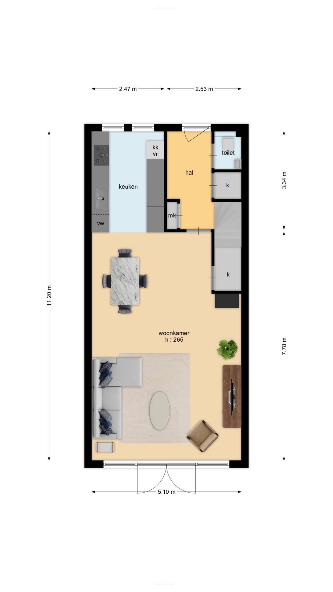 Foto 45 van Burgemeester Verdaasdonkstraat 39