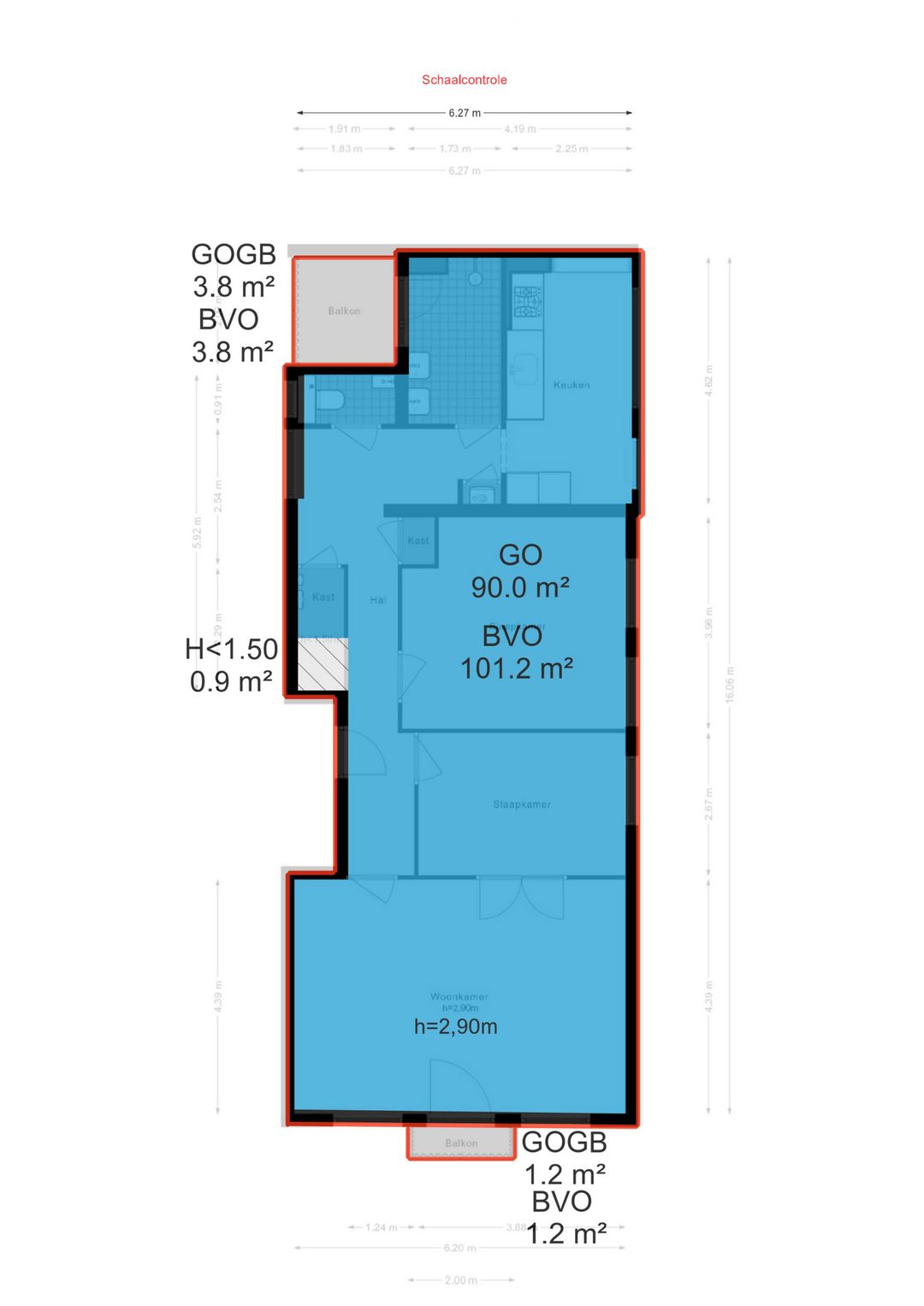 Foto 32 van Van 't Hofflaan 17-1