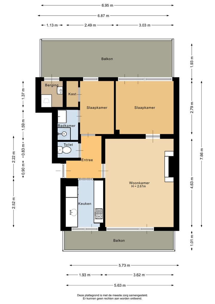 Foto 32 van Brigantijnstraat 23-D