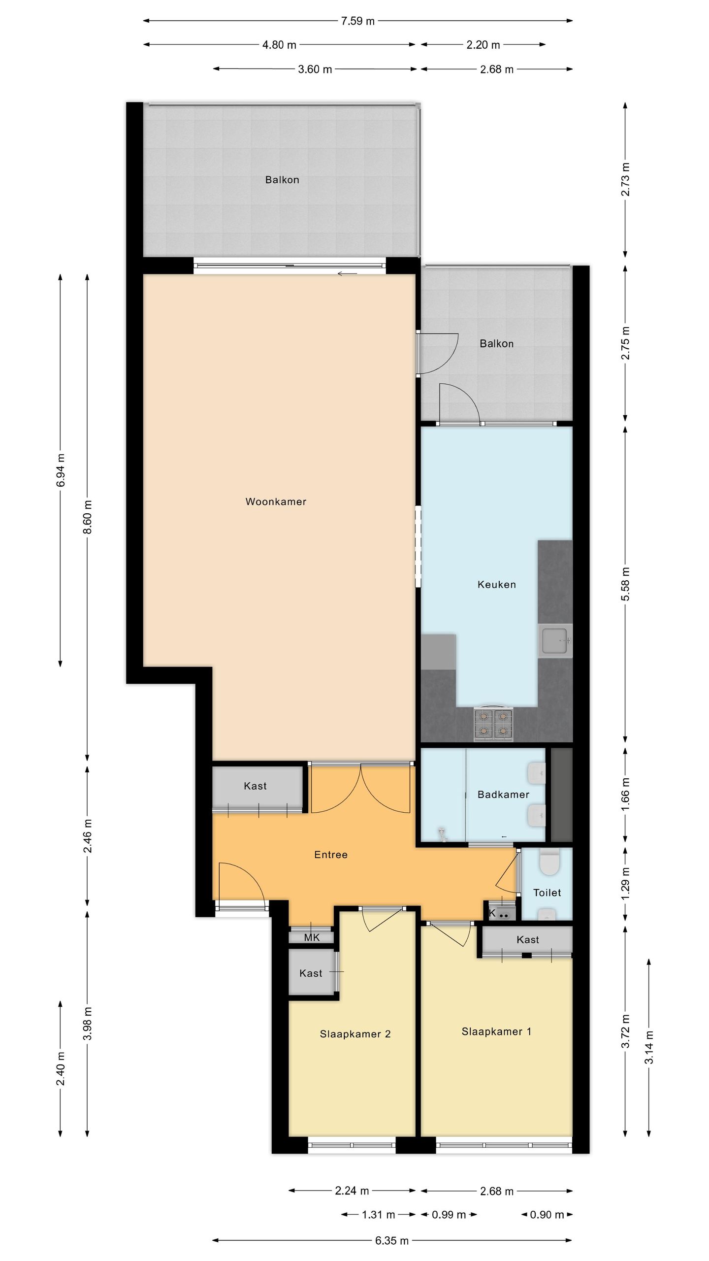 Foto 34 van Kennedyboulevard 456