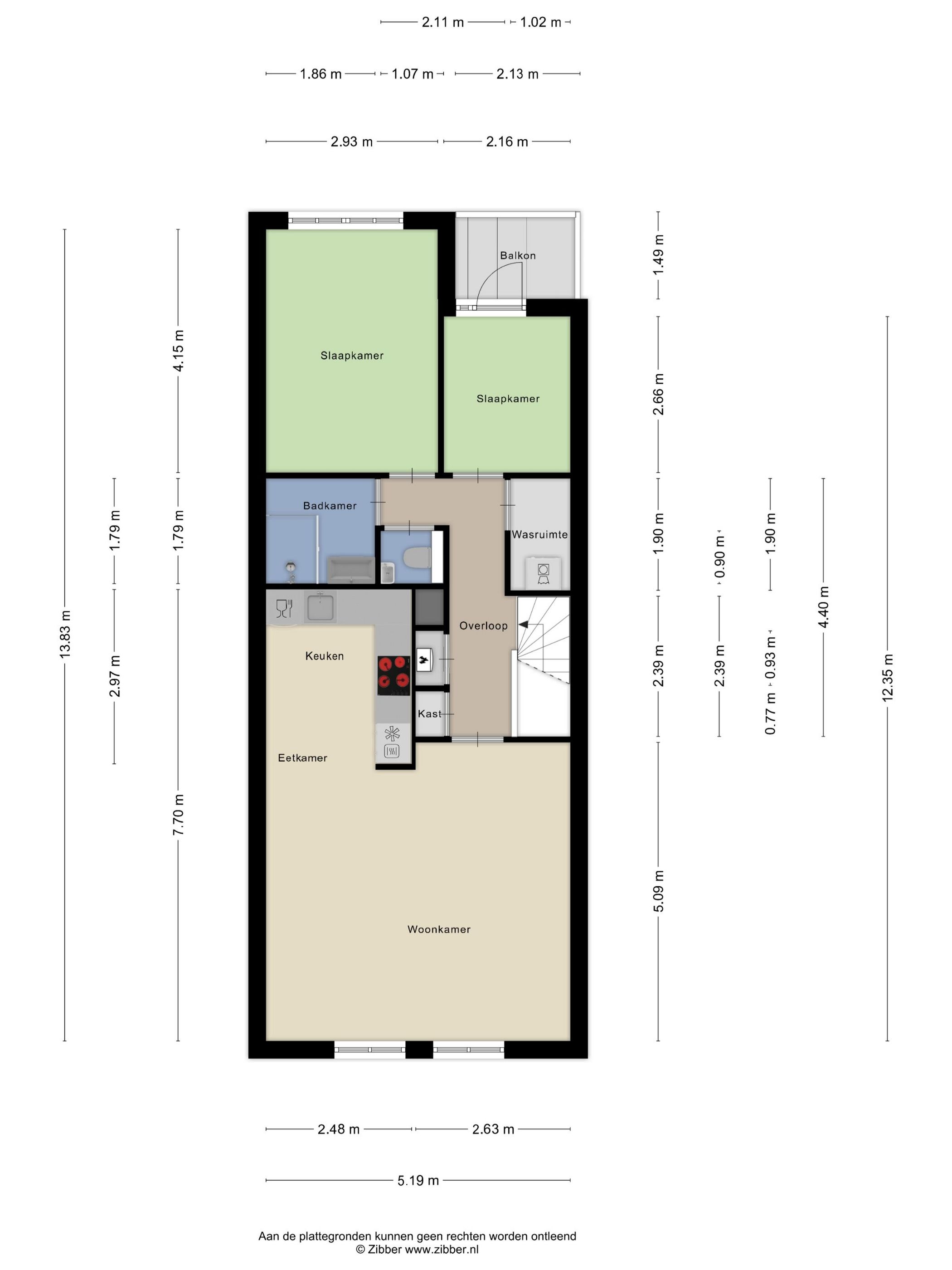 Photo 21 of Wycker Grachtstraat 1-A17