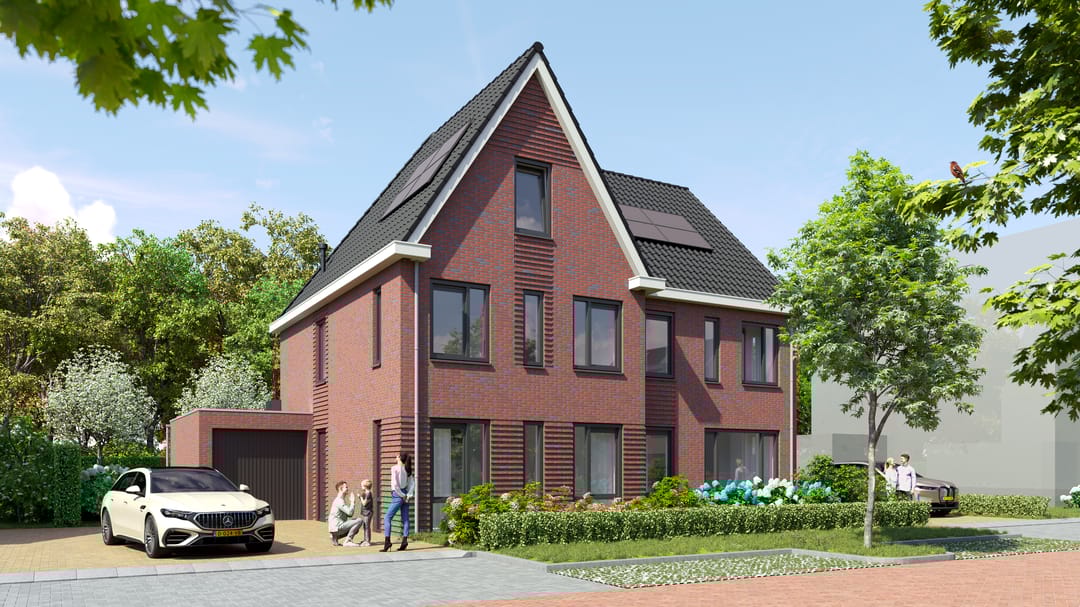 Foto 1 van Twee-onder-één-kapwoning - fase 3B (Bouwnr. 140)