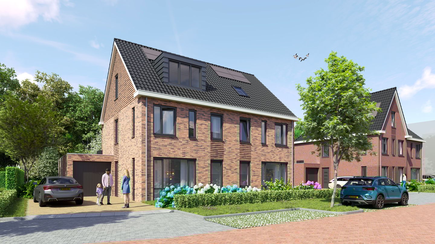 Foto 4 van Twee-onder-één-kapwoning - fase 3B (Bouwnr. 142)