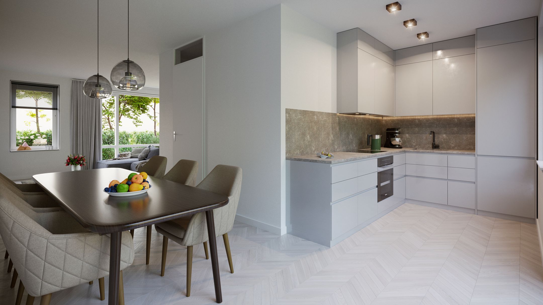 Foto 6 van Twee-onder-één-kapwoning - fase 3B (Bouwnr. 142)