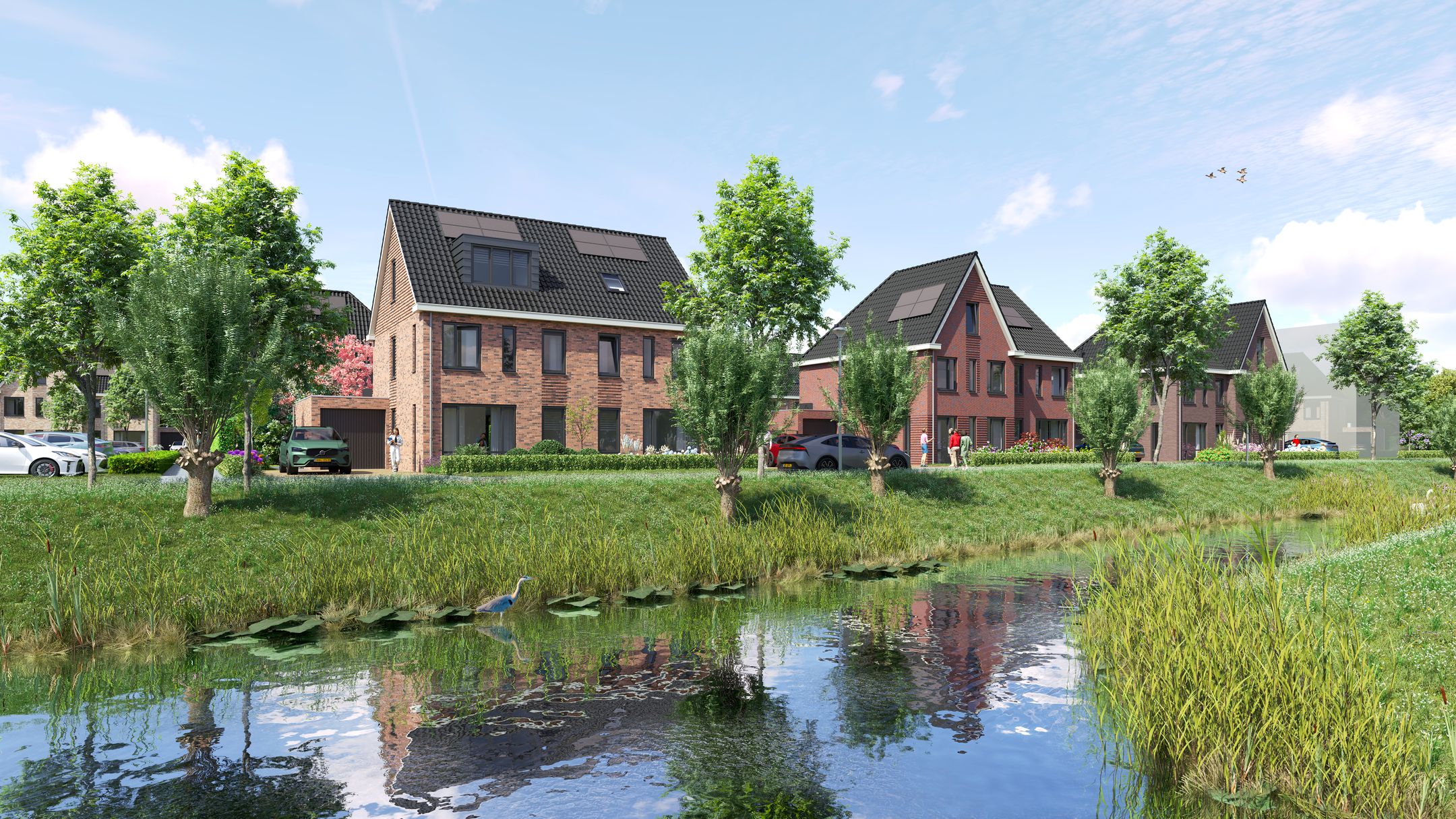 Foto 6 van Twee-onder-één-kapwoning - fase 3B (Bouwnr. 148)