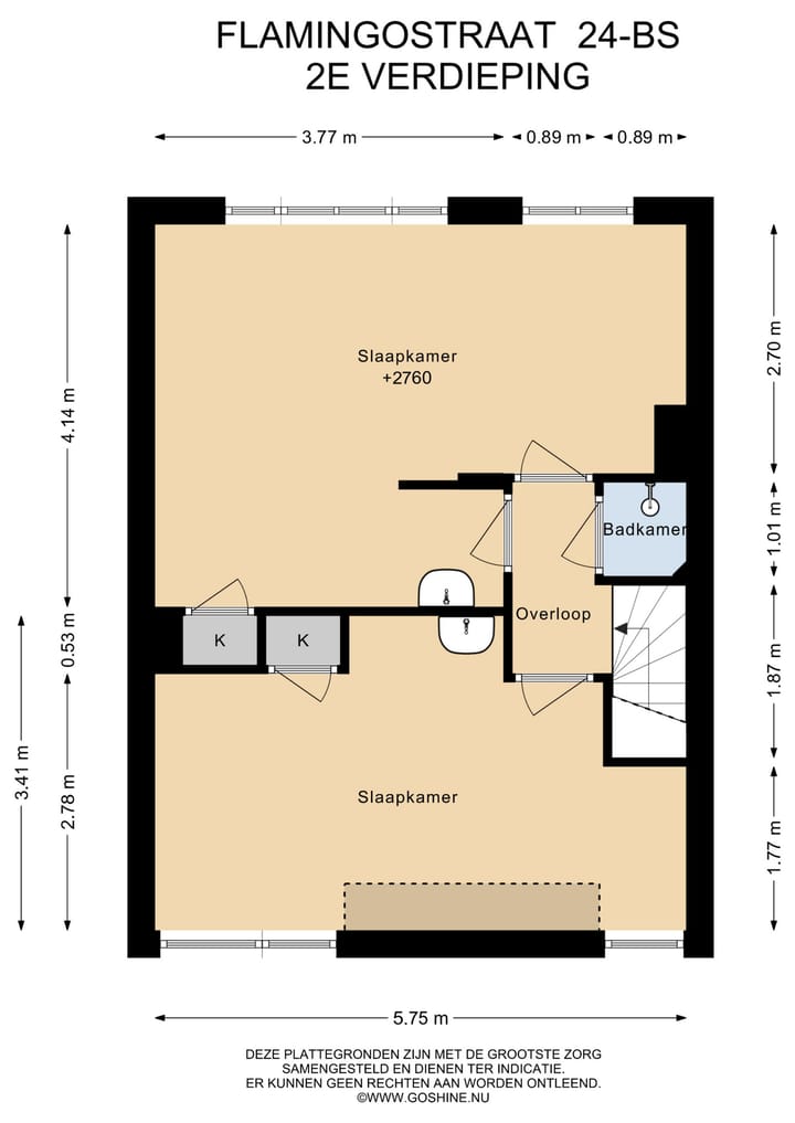Foto 26 van Flamingostraat 24-BS