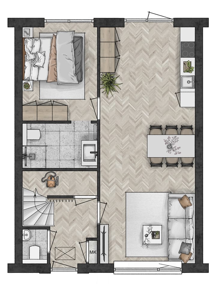 Photo 2 of Cingelveste | Levensloop tussenwoning bnr.