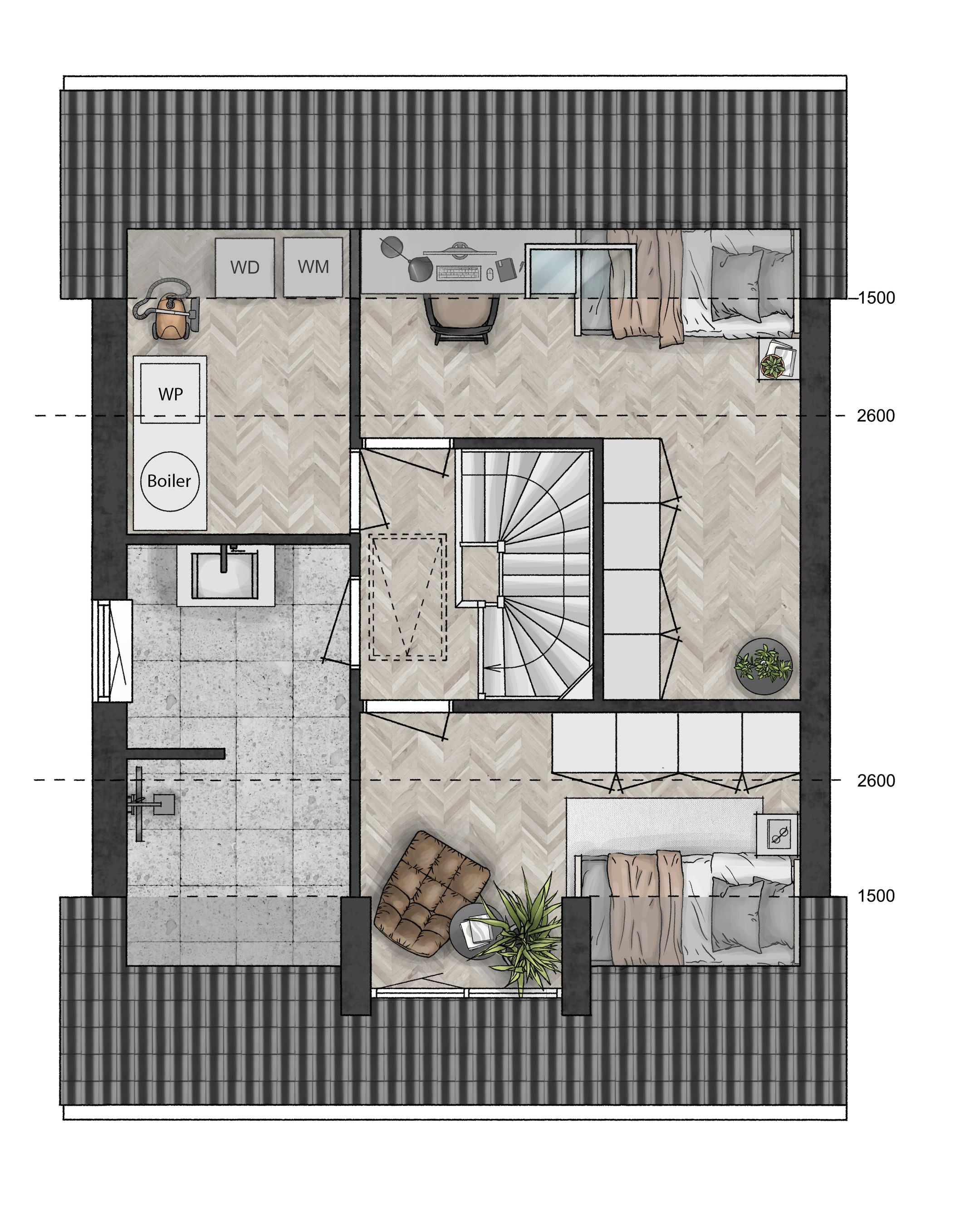 Foto 3 van Cingelveste | Levensloop hoekwoning bnr. 7
