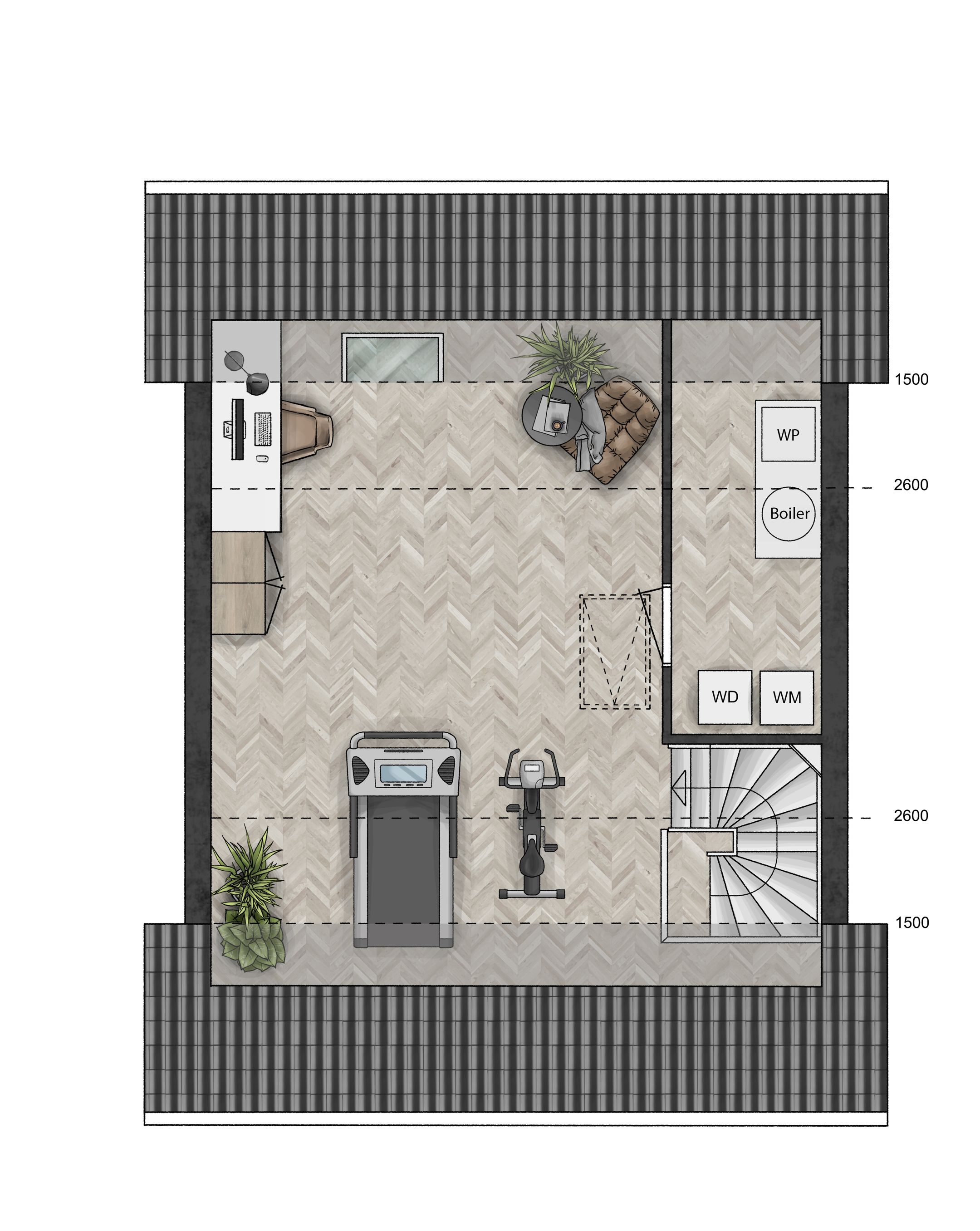 Photo 3 of Cingelveste | Levensloop tussenwoning bnr.