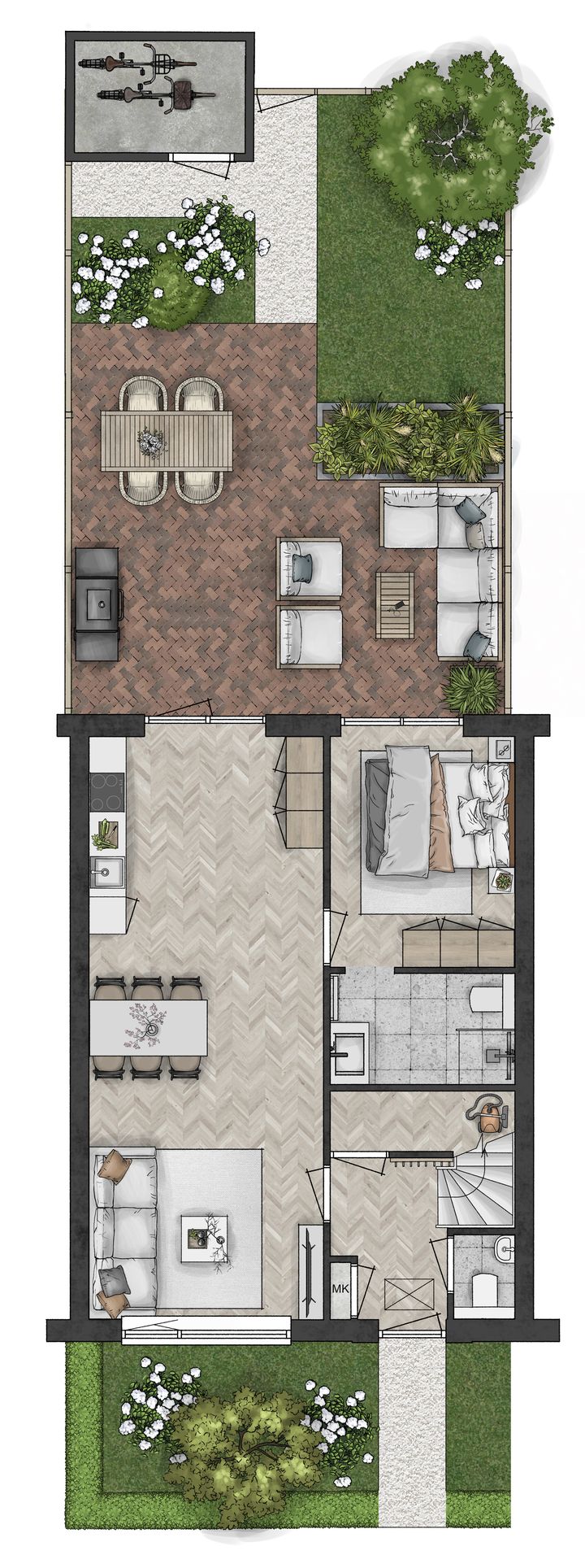 Foto 4 van Cingelveste | Levensloop tussenwoning bnr.