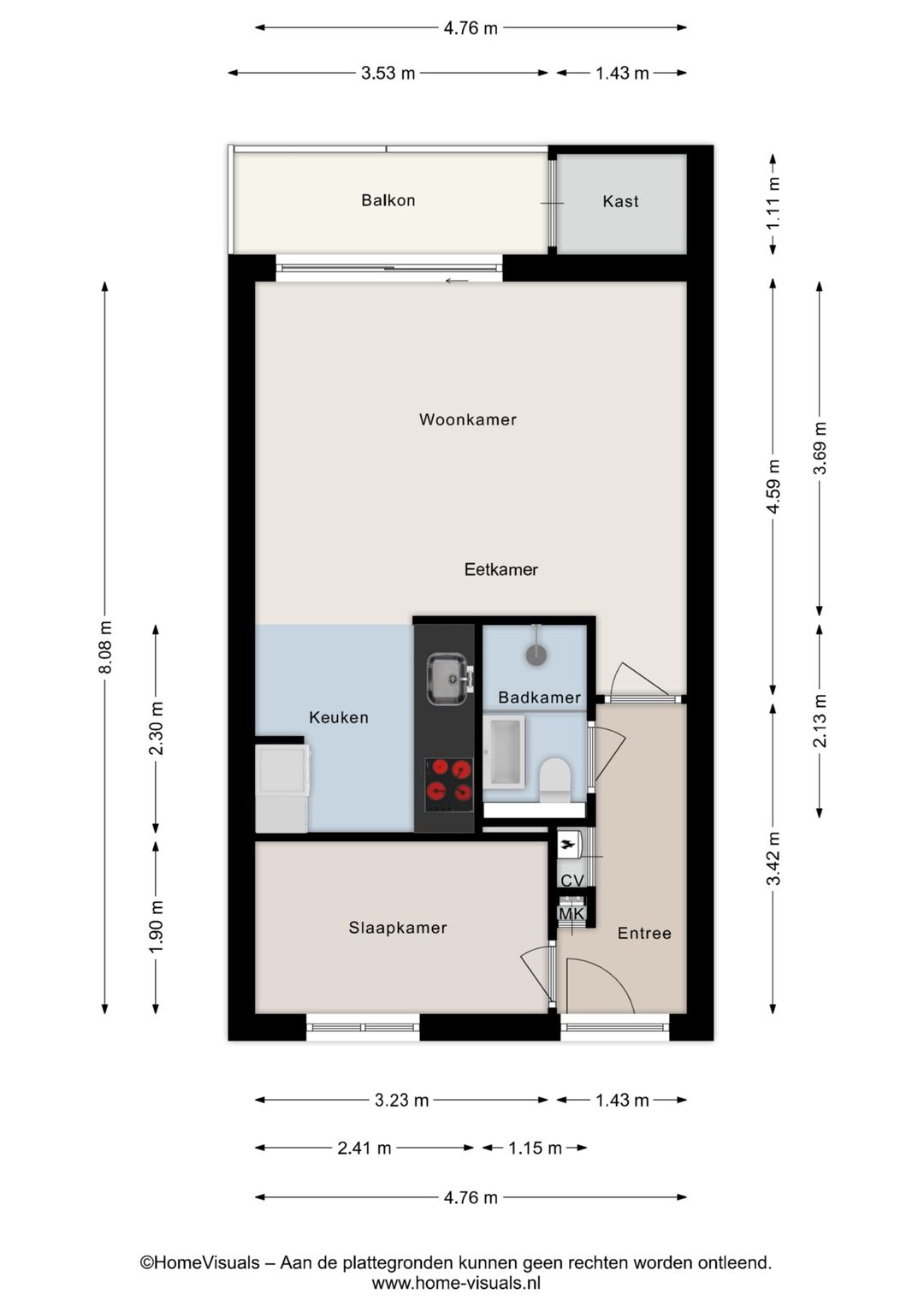 Foto 26 van Hogenkampsweg 2-44