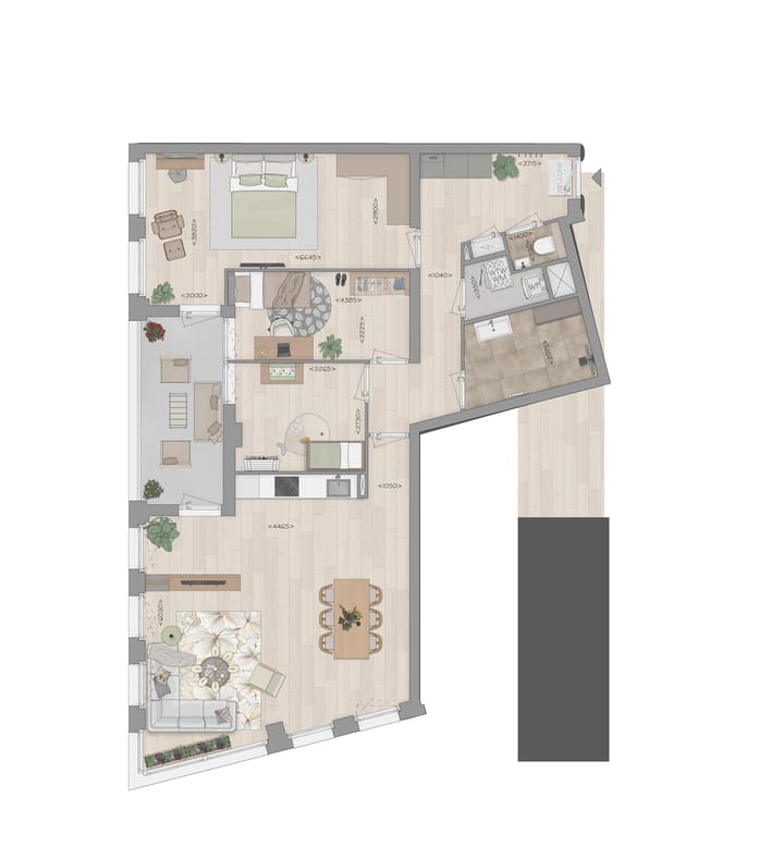 Foto 5 van Appartement (Bouwnr. 7)