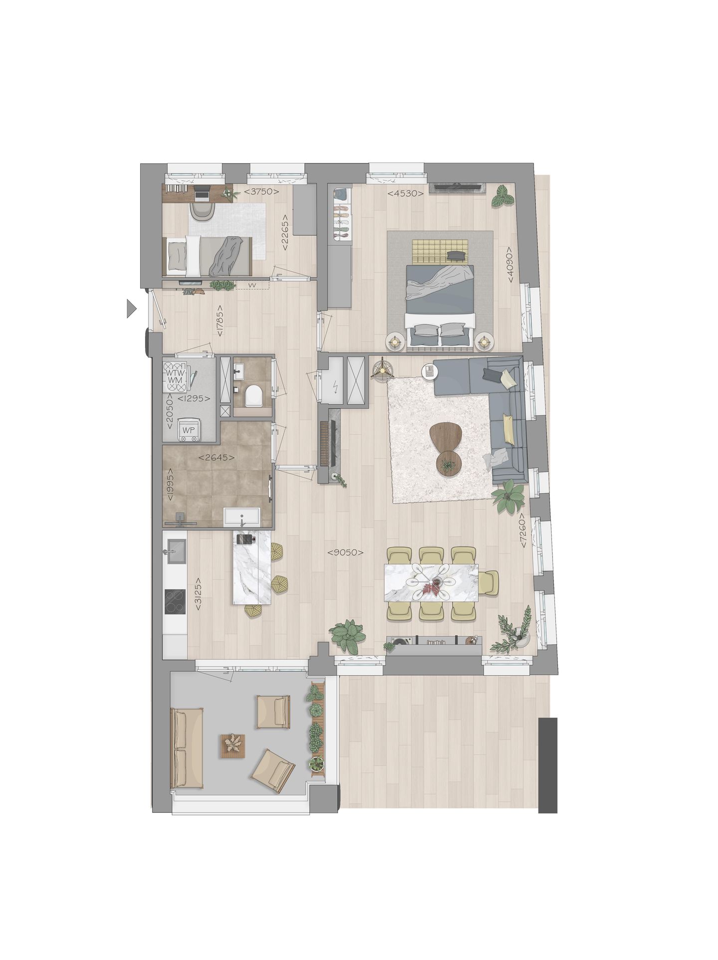 Foto 4 van Appartement (Bouwnr. 28)