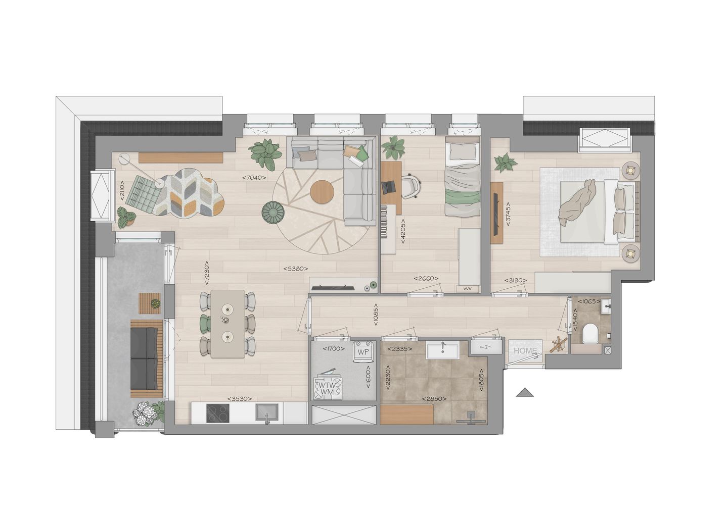 Foto 4 van Appartement (Bouwnr. 29)