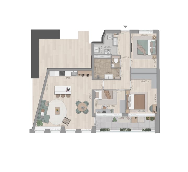 Foto 5 van Appartement (Bouwnr. 36)