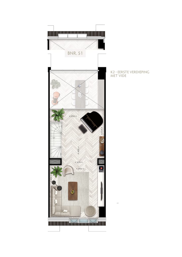 Foto 6 van Kraanbaan| De Klef | Tussenwoning K2 (Bouwnr. 60)