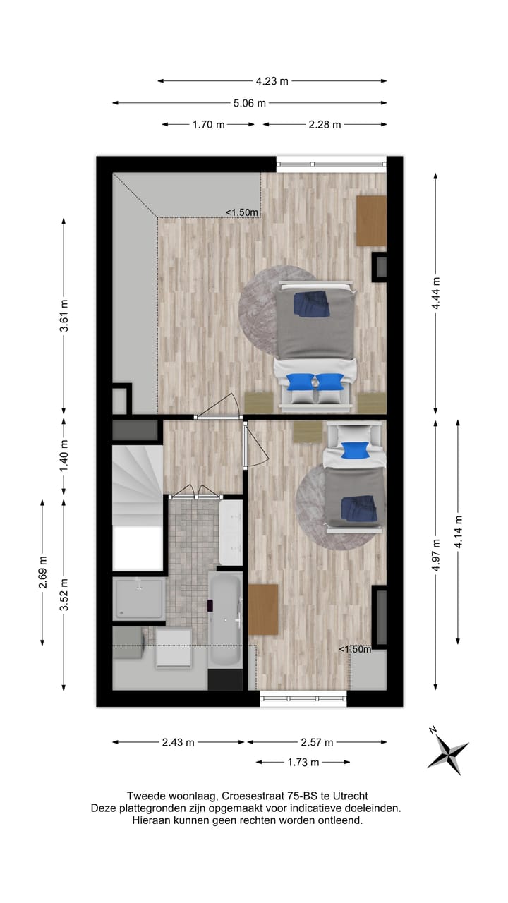 Foto 57 van Croesestraat 75-BS