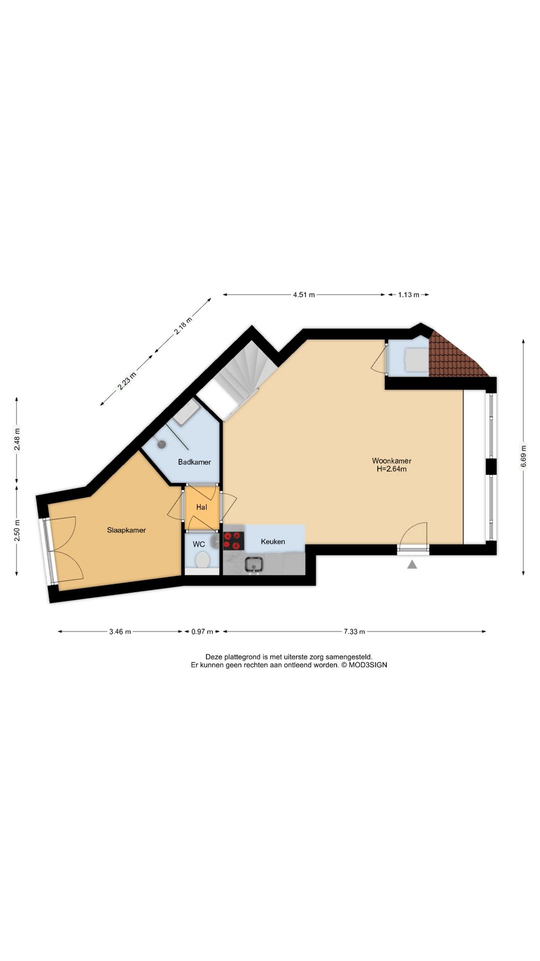 Foto 37 van Kompasstraat 74-E