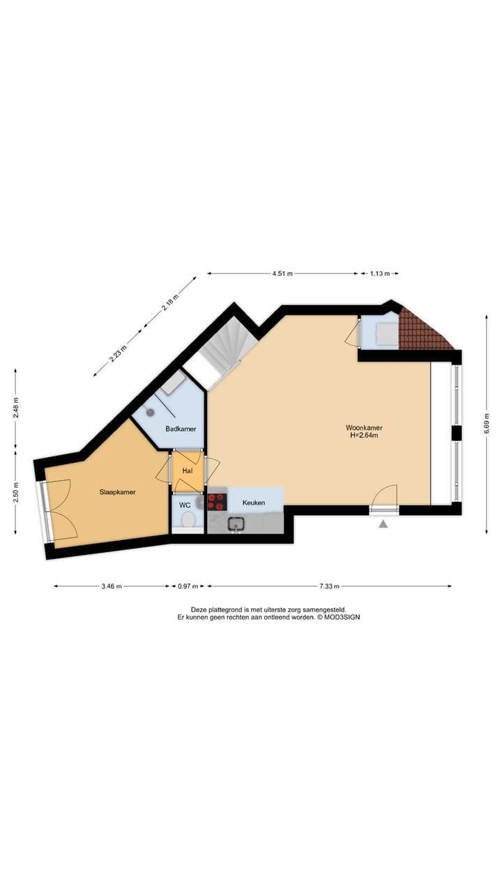 Foto 37 van Kompasstraat 74-E