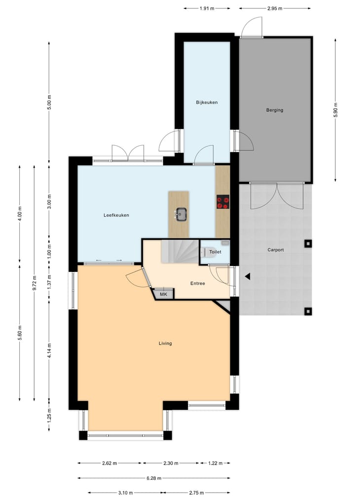 Foto 24 van Gammelkerstraat 39