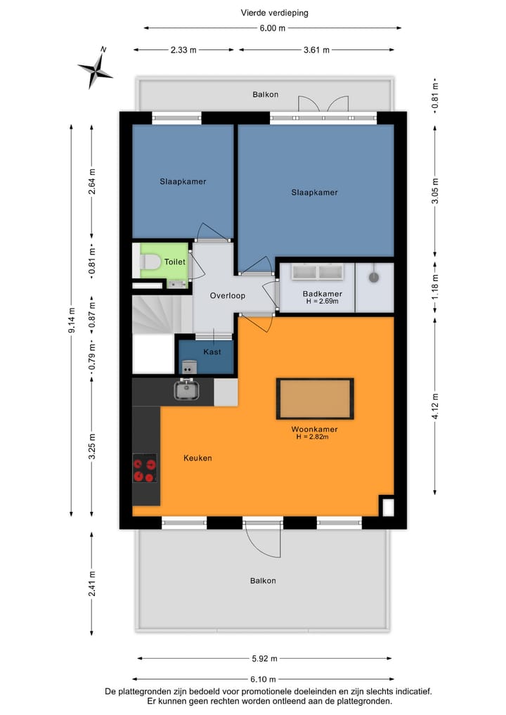 Foto 32 van Nicolaas Maesstraat 41-4
