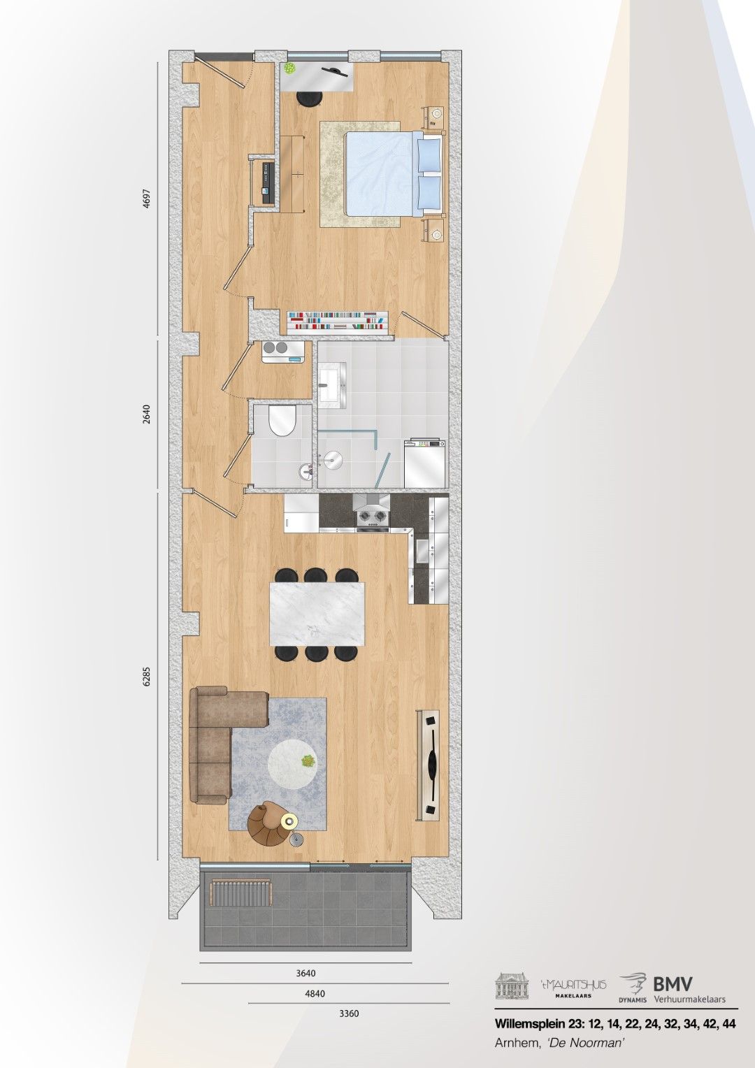 Foto 13 van Willemsplein 23-32