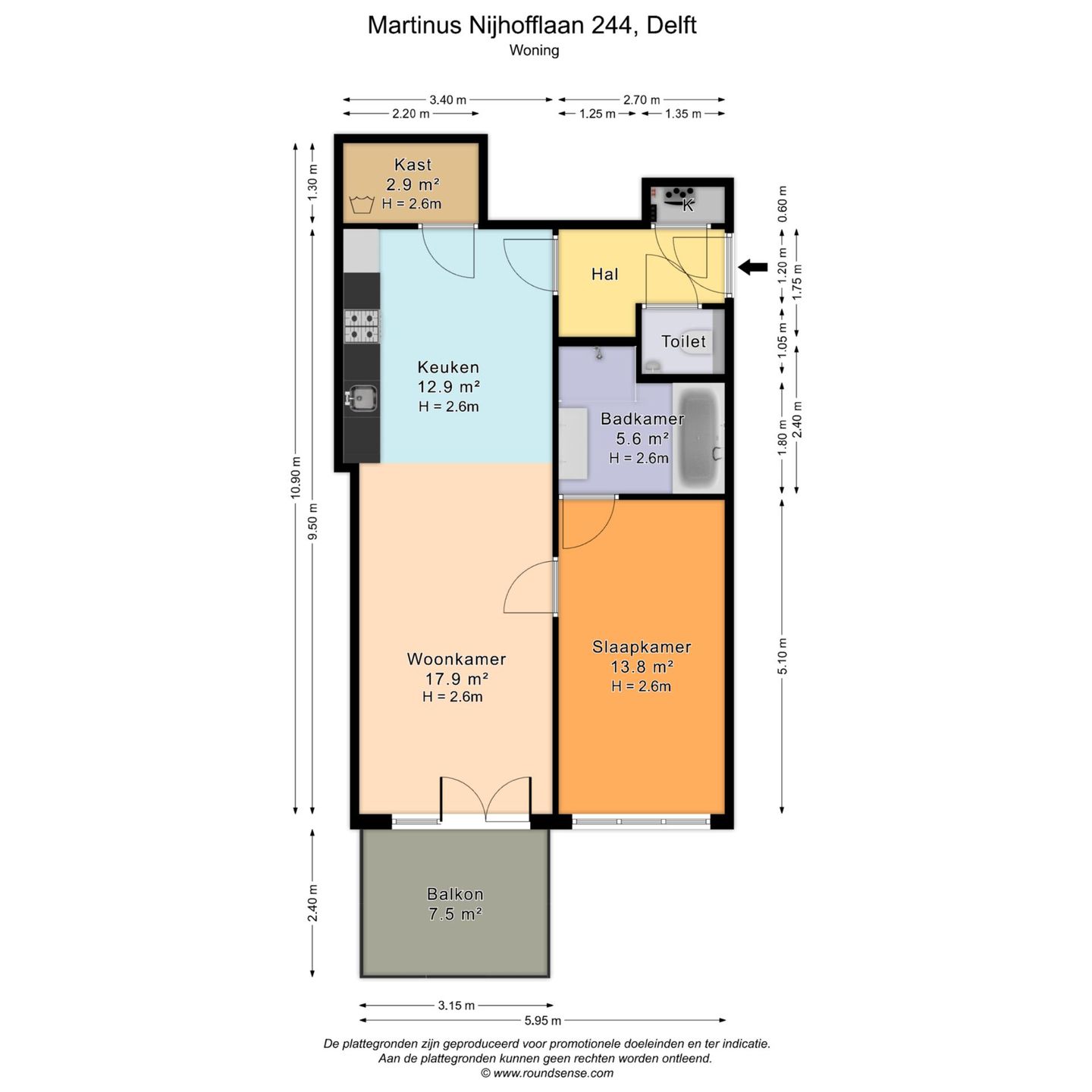 Foto 25 van Martinus Nijhofflaan 244