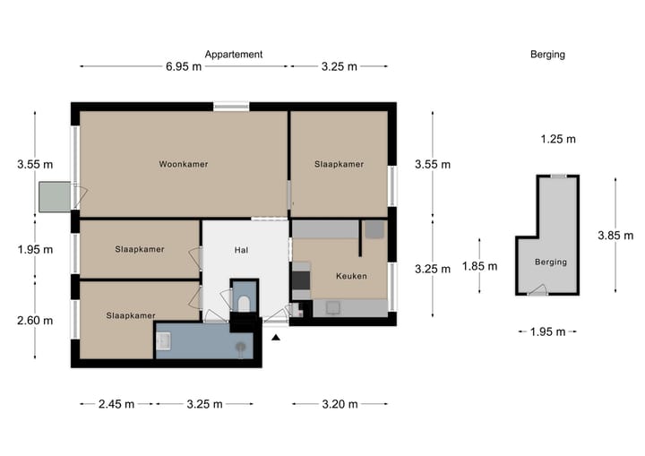 Foto 25 van Engelenkampstraat 18-II