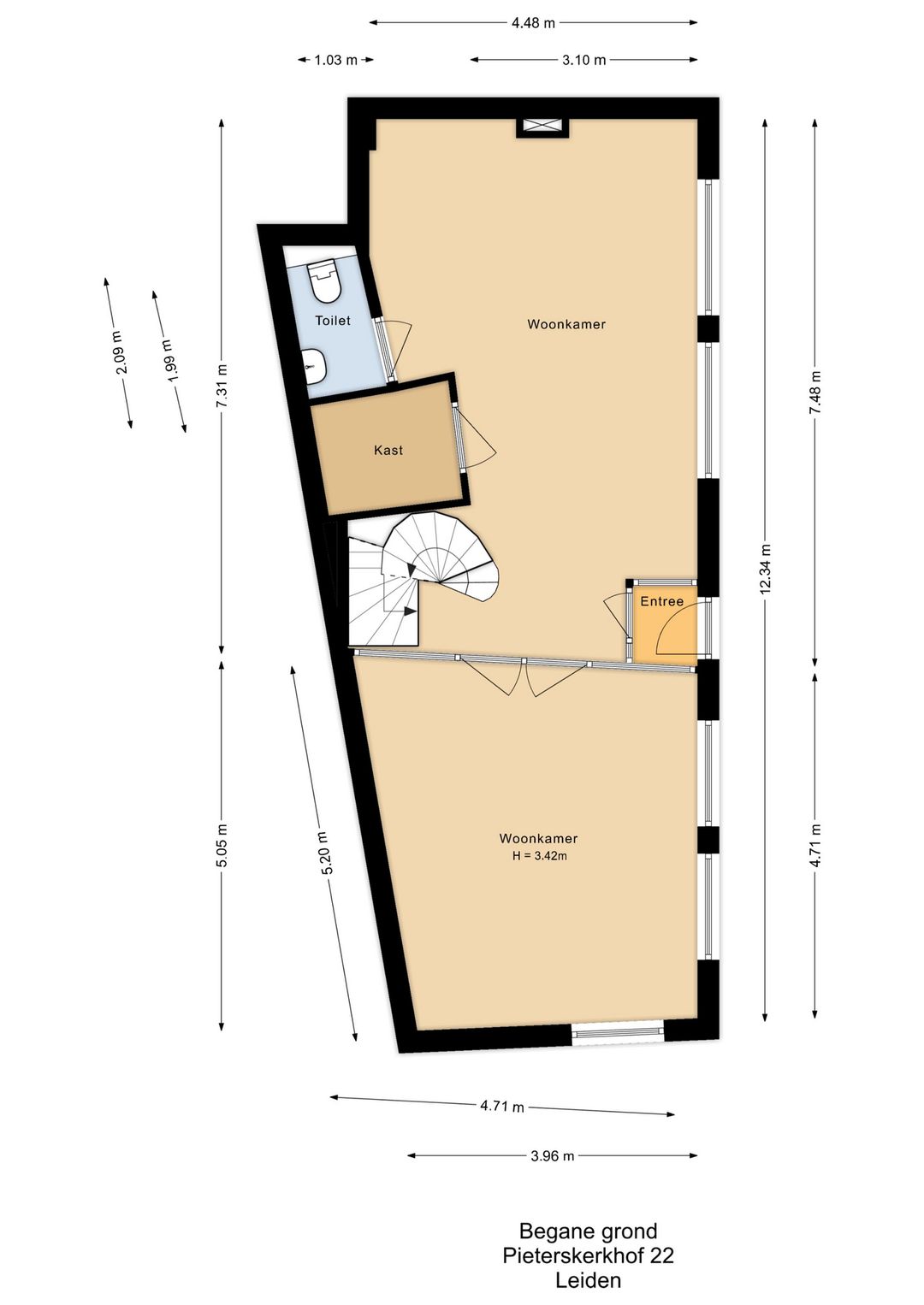 Foto 16 van Pieterskerkhof 22