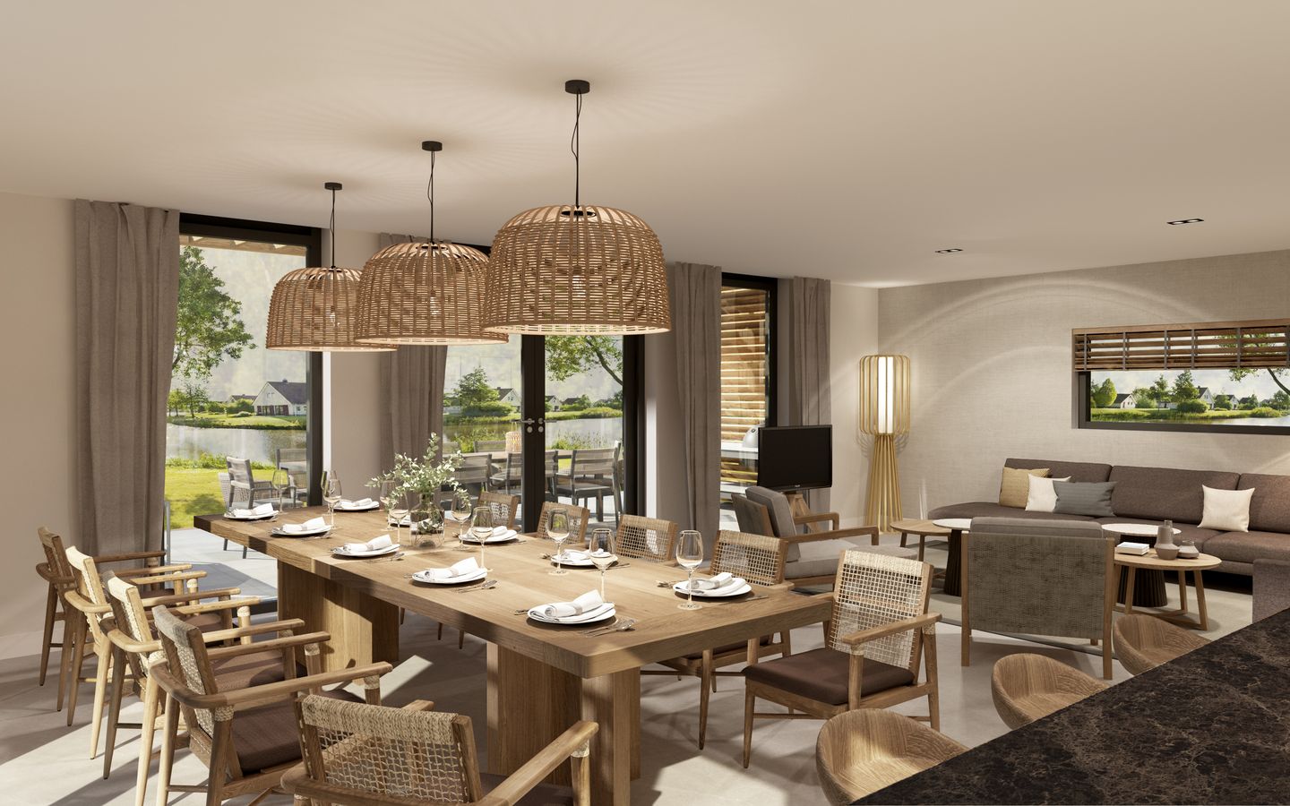 Photo 4 of Exclusive Beach 10 persoons villa (Bouwnr. 563)