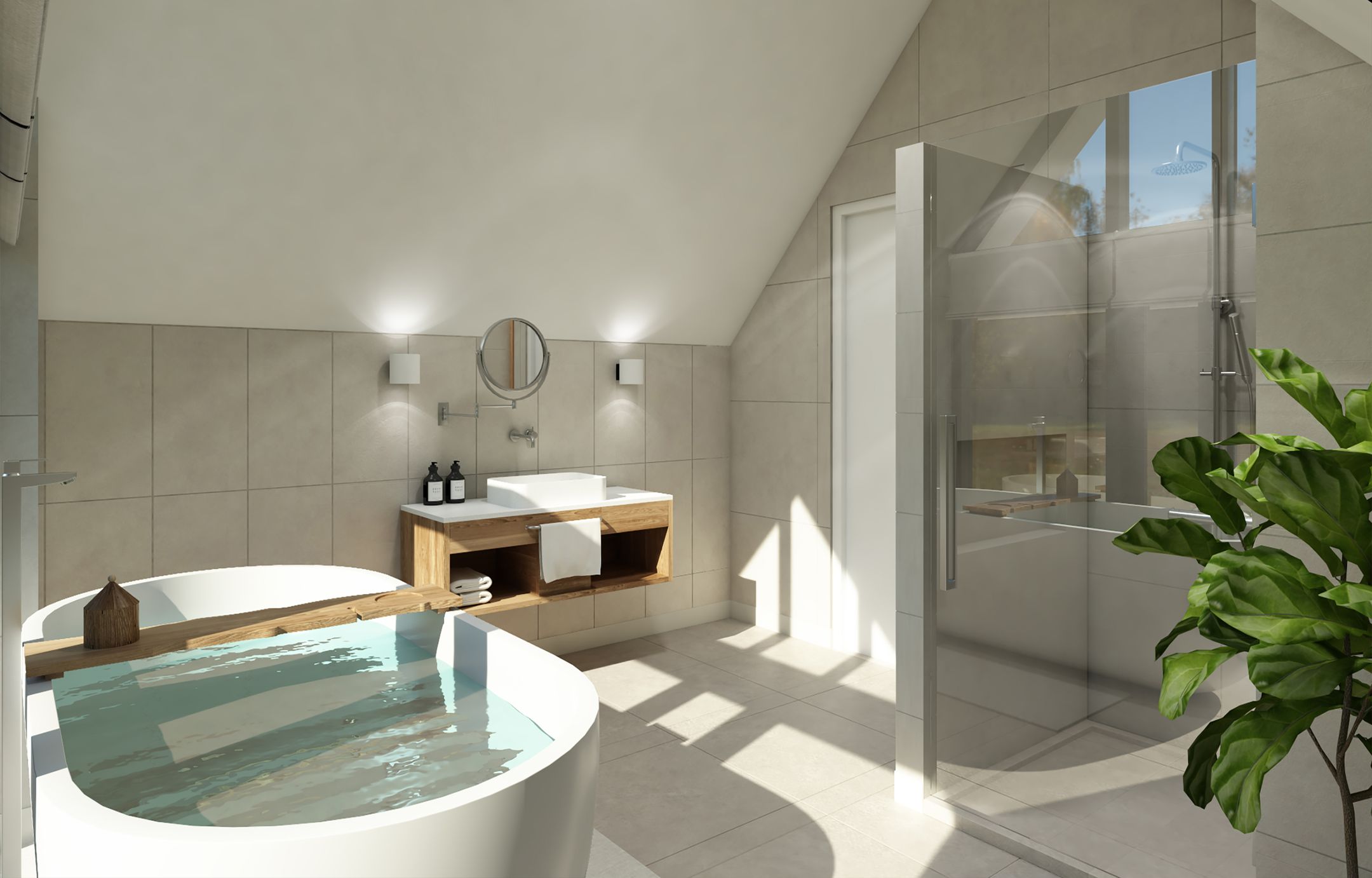 Foto 3 van Exclusive Wellness 8 persoons villa (Bouwnr. 566)
