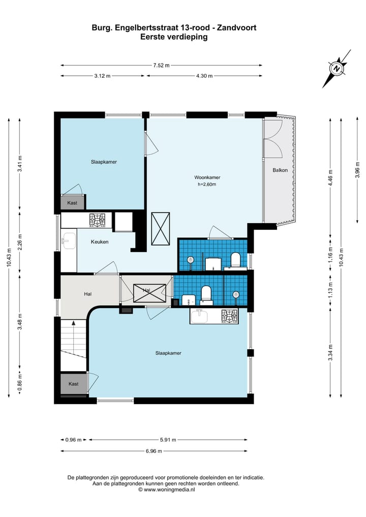 Foto 33 van Burgemeester Engelbertsstraat 13-RD