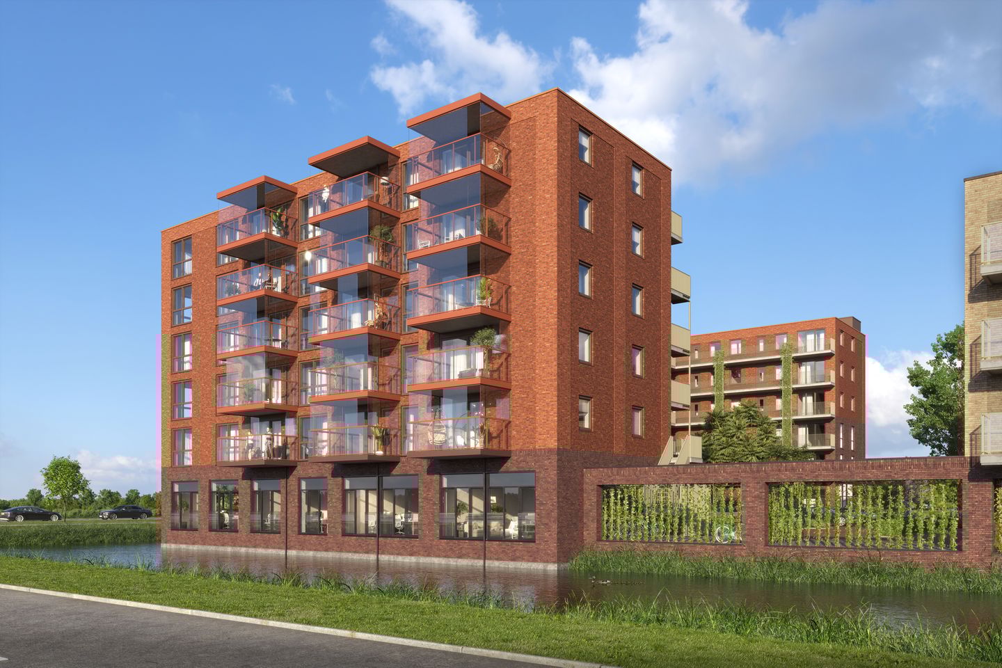 Foto 1 van Entrada 3-kamer appartement type C (Bouwnr. 15)