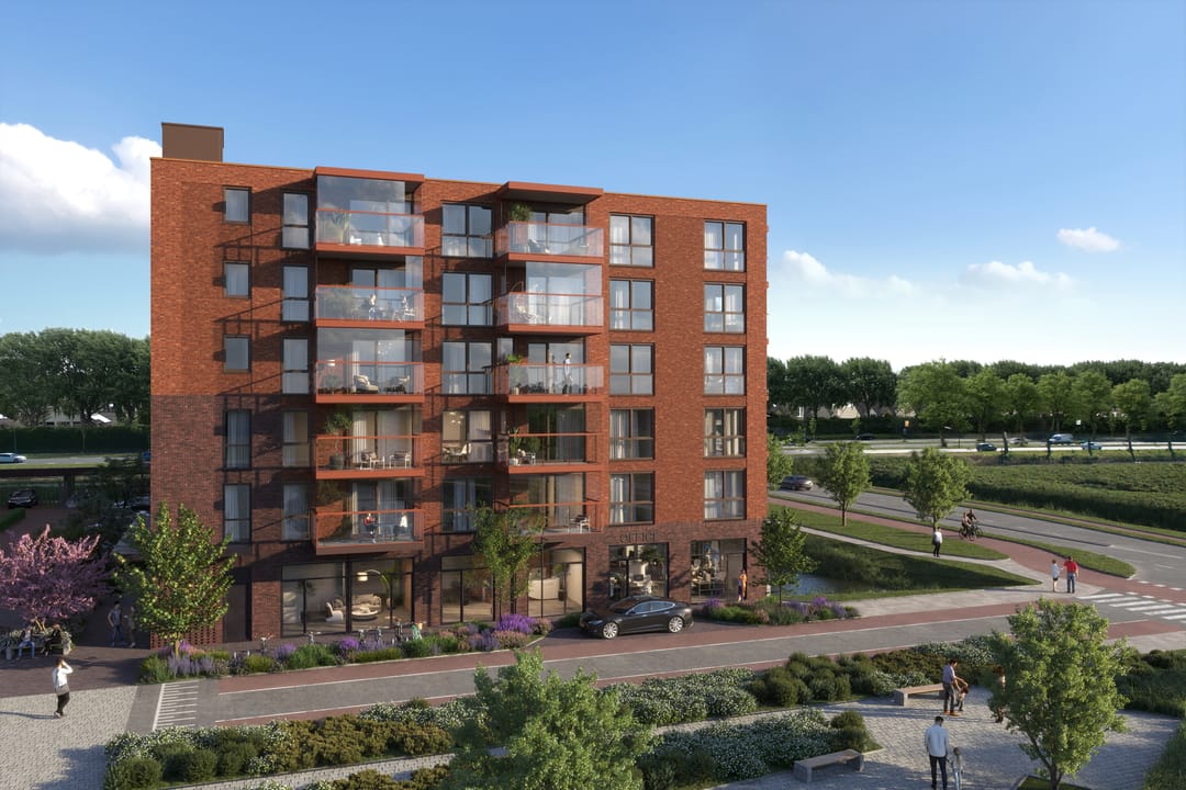 Foto 1 van Entrada 3-kamer appartement type Ds (Bouwnr. 12)